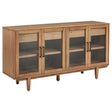  Coaster Furniture Middleton 108545NAT 4-door Sideboard Server with Dual Drawers - Natural IMAGE 1