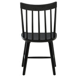  Coaster Furniture Middleton 108546BLK Set of 2 Solid Wood Dining Side Chair - Black IMAGE 11