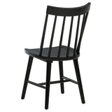  Coaster Furniture Middleton 108546BLK Set of 2 Solid Wood Dining Side Chair - Black IMAGE 12