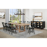  Coaster Furniture Middleton 108546BLK Set of 2 Solid Wood Dining Side Chair - Black IMAGE 14