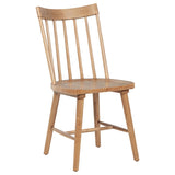  Coaster Furniture Middleton 108546NAT Set of 2 Solid Wood Dining Side Chair - Brown IMAGE 7