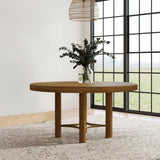  Coaster Furniture Arini 108930 60-inch Round Wood Dining Room Table - Sand Wash IMAGE 5