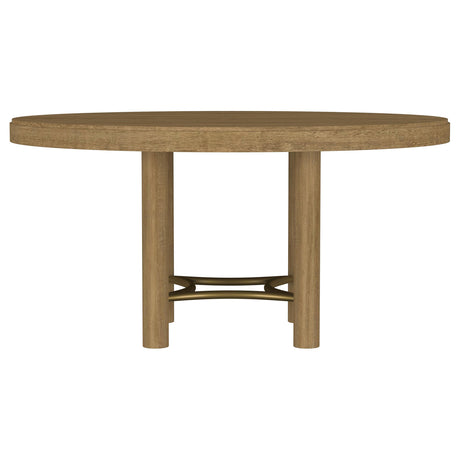  Coaster Furniture Arini 108930 60-inch Round Wood Dining Room Table - Sand Wash IMAGE 8