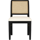  Coaster Furniture Arini 108932BLK Set of 2 Rattan Cane Dining Side Chair - Black IMAGE 4