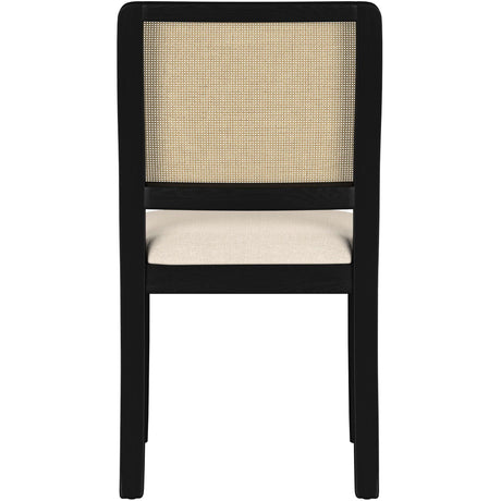  Coaster Furniture Arini 108932BLK Set of 2 Rattan Cane Dining Side Chair - Black IMAGE 8
