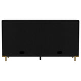  Coaster Furniture Arini 108935BLK 2-drawer Cane Door Dining Sideboard Server - Black IMAGE 7