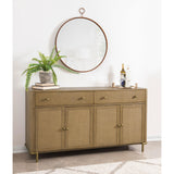  Coaster Furniture Arini 108935SWD 2-drawer Cane Door Dining Sideboard Server - Sand Wash IMAGE 5