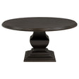  Coaster Furniture Twyla 109230 60-inch Round Wood Dining Room Table - Dark Cocoa IMAGE 1