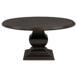  Coaster Furniture Twyla 109230 60-inch Round Wood Dining Room Table - Dark Cocoa IMAGE 1