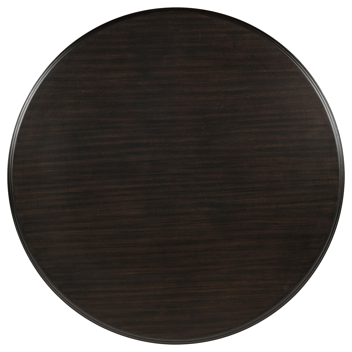  Coaster Furniture Twyla 109230 60-inch Round Wood Dining Room Table - Dark Cocoa IMAGE 4