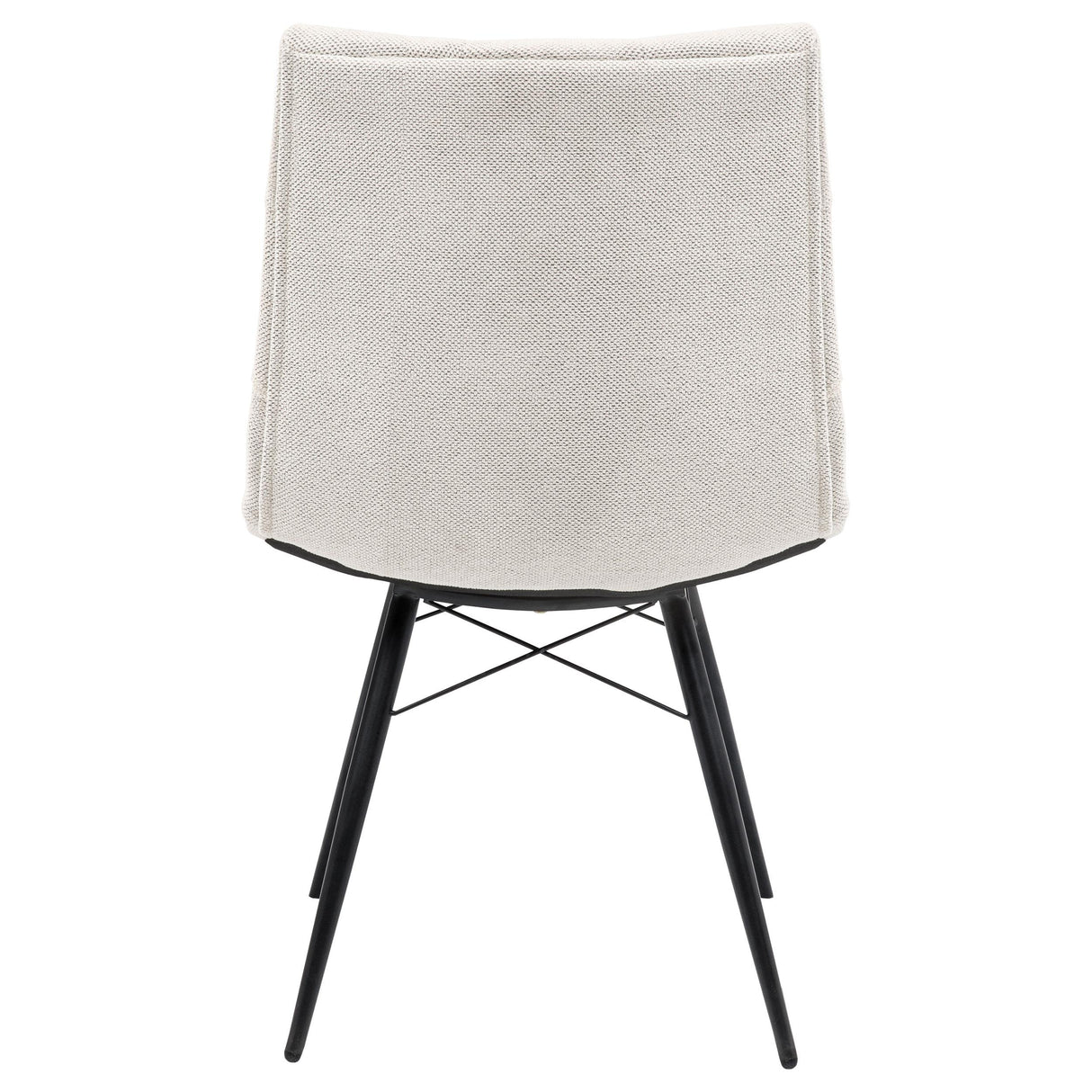  Coaster Furniture Aiken 110332STN Set of 4 Fabric Upholstered Dining Side Chair - Saddle Stone White IMAGE 9