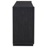  Coaster Furniture Leandro 115395 2-drawer Dining Sideboard Server - Burnished Black IMAGE 2