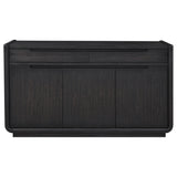  Coaster Furniture Leandro 115395 2-drawer Dining Sideboard Server - Burnished Black IMAGE 5