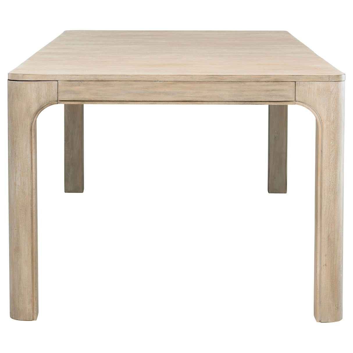 Coaster Furniture Solano 115501 90-inch Extension Dining Table - Weathered Mango IMAGE 3