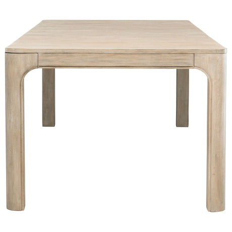 Coaster Furniture Solano 115501 90-inch Extension Dining Table - Weathered Mango IMAGE 3