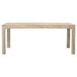  Coaster Furniture Solano 115501 90-inch Extension Dining Table - Weathered Mango IMAGE 4