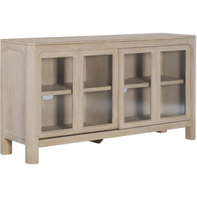  Coaster Furniture Solano 115505 Sliding Door Dining Sideboard Server - Weathered Mango IMAGE 1