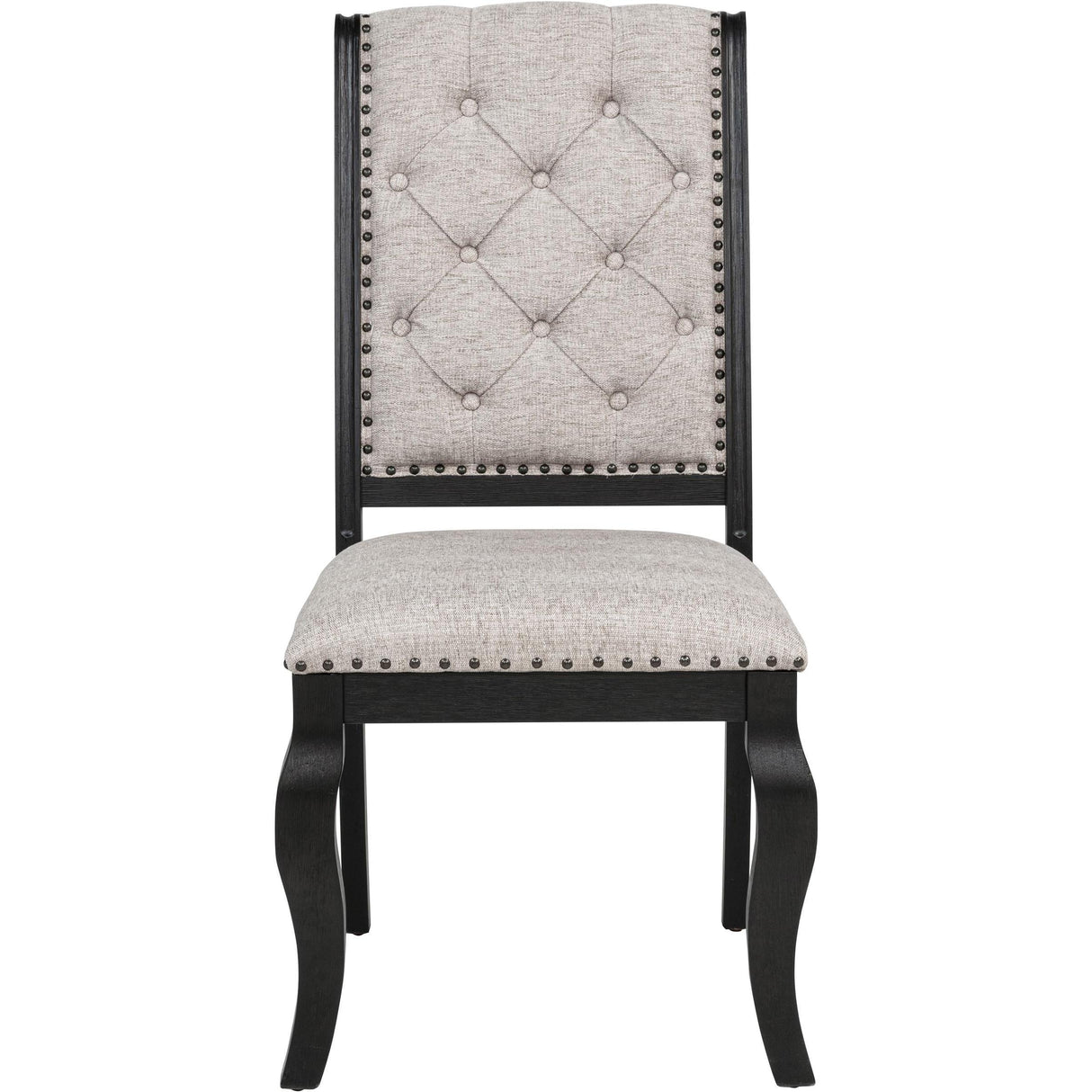  Coaster Furniture Phelps 121232 Set of 2 Upholstered Dining Side Chair - Tan Distressed Noir IMAGE 4