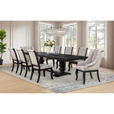  Coaster Furniture Phelps 121233 Set of 2 Upholstered Dining Arm Chair - Tan Distressed Noir IMAGE 15