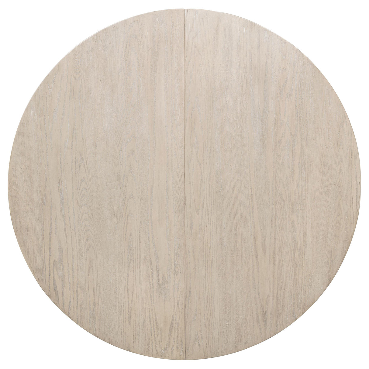  Coaster Furniture Orrison 121261 Oval 62-inch Wood Extension Leaf Dining Table - Linen IMAGE 6