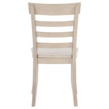  Coaster Furniture Orrison 121262 Set of 2 Ladder Back Dining Side Chair - Linen IMAGE 7