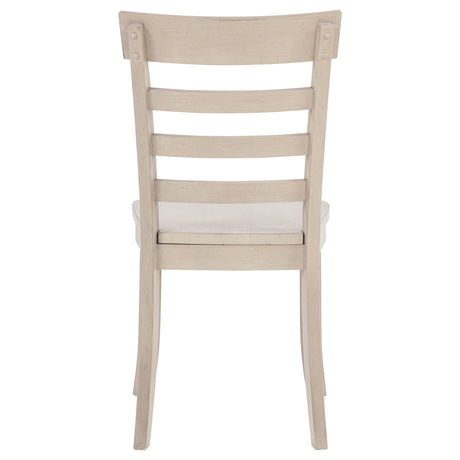  Coaster Furniture Orrison 121262 Set of 2 Ladder Back Dining Side Chair - Linen IMAGE 7