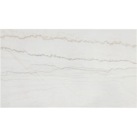  Coaster Furniture Averill 121291 72-inch Rectangular White Marble Top Dining Table - Coffee Bean IMAGE 2