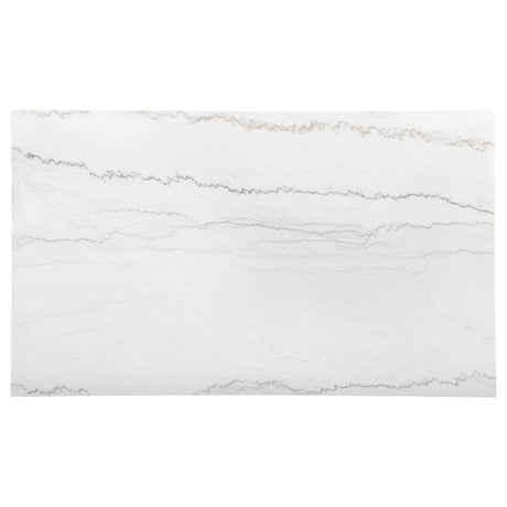  Coaster Furniture Averill 121291 72-inch Rectangular White Marble Top Dining Table - Coffee Bean IMAGE 5