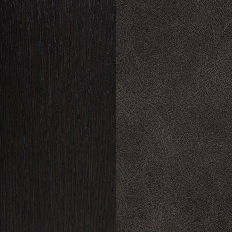  Coaster Furniture Averill 121292GRY Set of 2 Faux Leather Upholstered Dining Side Chair - Dark Grey IMAGE 14