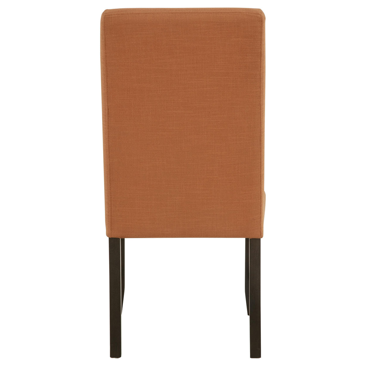  Coaster Furniture Berning 121702SLM Set of 2 Fabric Upholstered Parson Side Chair - Salmon Orange IMAGE 9