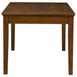  Coaster Furniture Atwood 121761 Rectangular Wood Dining Table - Warm Brown IMAGE 2