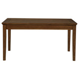  Coaster Furniture Atwood 121761 Rectangular Wood Dining Table - Warm Brown IMAGE 7