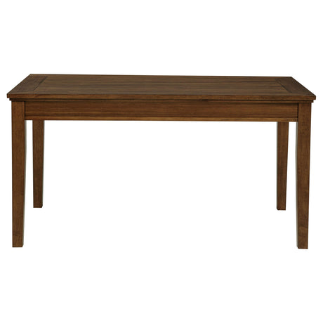  Coaster Furniture Atwood 121761 Rectangular Wood Dining Table - Warm Brown IMAGE 7