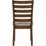  Coaster Furniture Atwood 121762 Wood Dining Side Chair Upholstered Seat - Warm Brown IMAGE 8