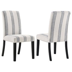  Coaster Furniture Herran 121782 Set of 2 Upholstered Dining Side Chair - Beige IMAGE 1