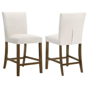  Coaster Furniture Paxton 122179BGE Set of 2 Upholstered Counter Height Dining Chair - Beige IMAGE 1