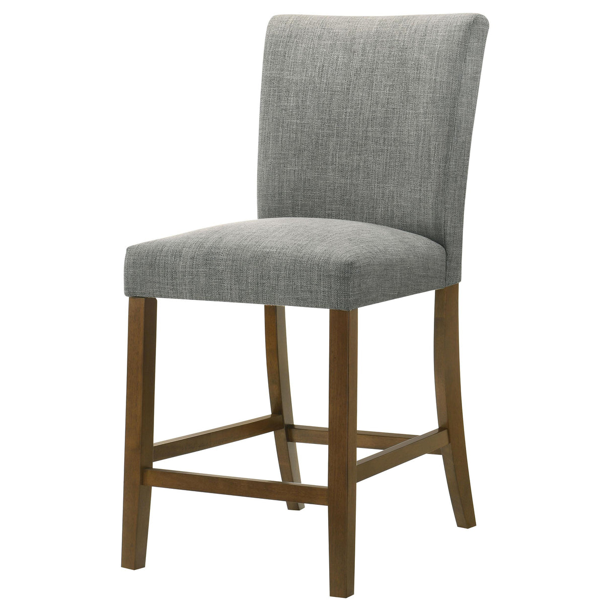  Coaster Furniture Paxton 122179GRY Set of 2 Upholstered Counter Height Dining Chair - Grey IMAGE 2