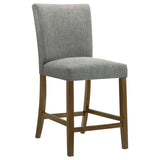  Coaster Furniture Paxton 122179GRY Set of 2 Upholstered Counter Height Dining Chair - Grey IMAGE 5