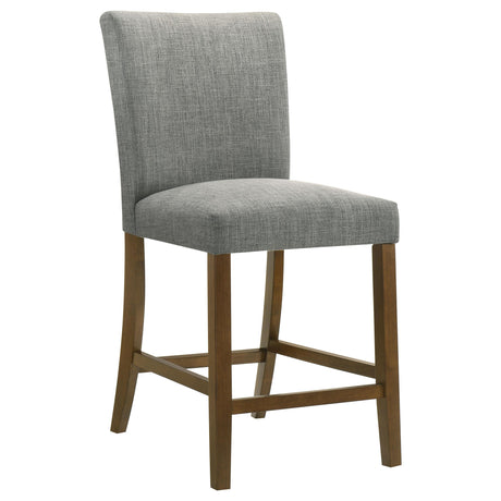  Coaster Furniture Paxton 122179GRY Set of 2 Upholstered Counter Height Dining Chair - Grey IMAGE 5