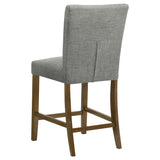  Coaster Furniture Paxton 122179GRY Set of 2 Upholstered Counter Height Dining Chair - Grey IMAGE 7