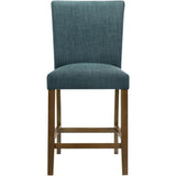  Coaster Furniture Paxton 122179TLB Set of 2 Upholstered Counter Height Dining Chair - Blue IMAGE 4