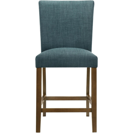  Coaster Furniture Paxton 122179TLB Set of 2 Upholstered Counter Height Dining Chair - Blue IMAGE 4