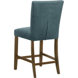  Coaster Furniture Paxton 122179TLB Set of 2 Upholstered Counter Height Dining Chair - Blue IMAGE 7