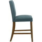  Coaster Furniture Paxton 122179TLB Set of 2 Upholstered Counter Height Dining Chair - Blue IMAGE 9