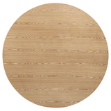  Coaster Furniture Andrews 122500 48-inch Round Wood Dining Room Table - Light Ash IMAGE 2