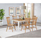 Coaster Furniture Andrews 122502 Set of 2 Windsor Spindle Back Dining Side Chair - Light Ash IMAGE 14