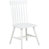  Coaster Furniture Andrews 122502WHT Set of 2 Windsor Spindle Back Dining Side Chair - White IMAGE 3