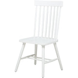  Coaster Furniture Andrews 122502WHT Set of 2 Windsor Spindle Back Dining Side Chair - White IMAGE 5