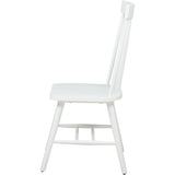  Coaster Furniture Andrews 122502WHT Set of 2 Windsor Spindle Back Dining Side Chair - White IMAGE 6