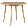 Coaster Furniture Andrews 122508 48-inch Round Counter Height Dining Table - Light Ash IMAGE 1